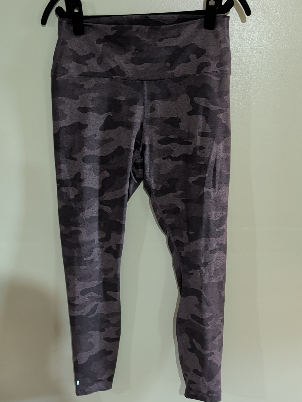 NoBull Camo Print High-Waist Leggings - Charcoal